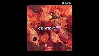 You Have Your Comfort, I Have Mine