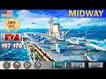 ✔ Вот так Тима!!! Авианосец "Midway" X уровень США | [ WoWS ] World of WarShips REPLAYS