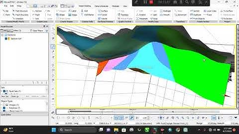 Move 2016.1 software learns in order to create a Cross section of the Subsurface of Earth (Part 6).