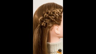 Knot Braid l Half Up Hairstyle