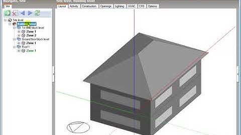 Introduction to Design Builder user interface