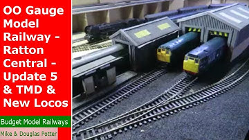 OO Gauge Model Railway In The Loft - Ratton Central - Update 5 & TMD & New Locos