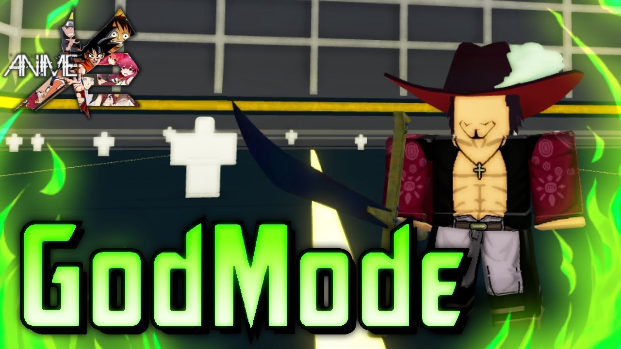 GOD MODE Mihawk from One Piece in Anime Cross 2! | Roblox - YouTube