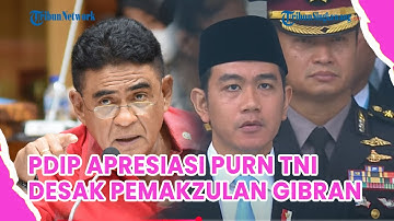 🔴PDIP: Surat Pemakzulan Gibran Bentuk Tanggung Jawab Senior Bangsa!