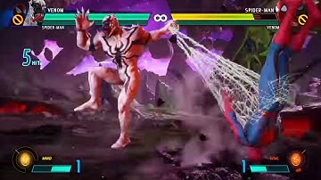Marvel Vs Capcom Infinite: Anti-Venom Vs Spider-Man