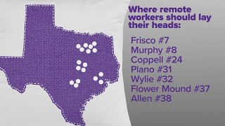 17 Texas cities make top 100 list of highly recommended locations for remote workers, data firm says