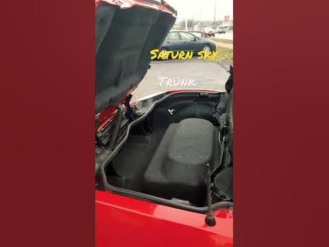 saturn sky trunk - YouTube