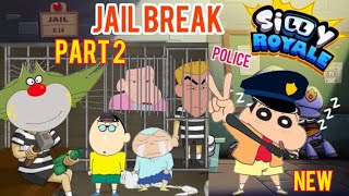 Shinchan and his friend plays Jail Break | Silly Royal Devil Amongst Us | GREEN GAMING | TYRO GAMING