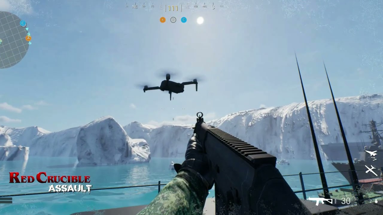 Red Crucible Drone Test