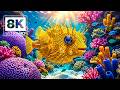 UNDERWATER PARADISE 8K ULTRA HD – Vibrant Tropical Fish &amp; Deep Sleep Sounds