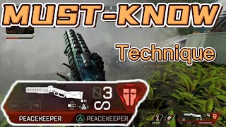 Must-know Peacekeeper ShotgunTechniques in Apex