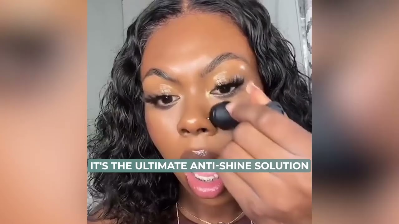 The Secret to Shine-Free Skin: Our Oil-Absorbing Volcanic Roller