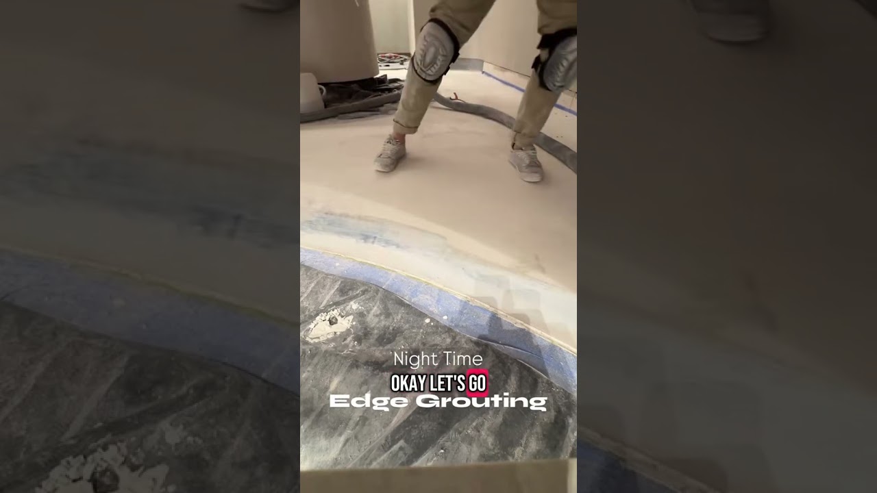 Nighttime Terrazzo Work | Behind the Scenes on Site