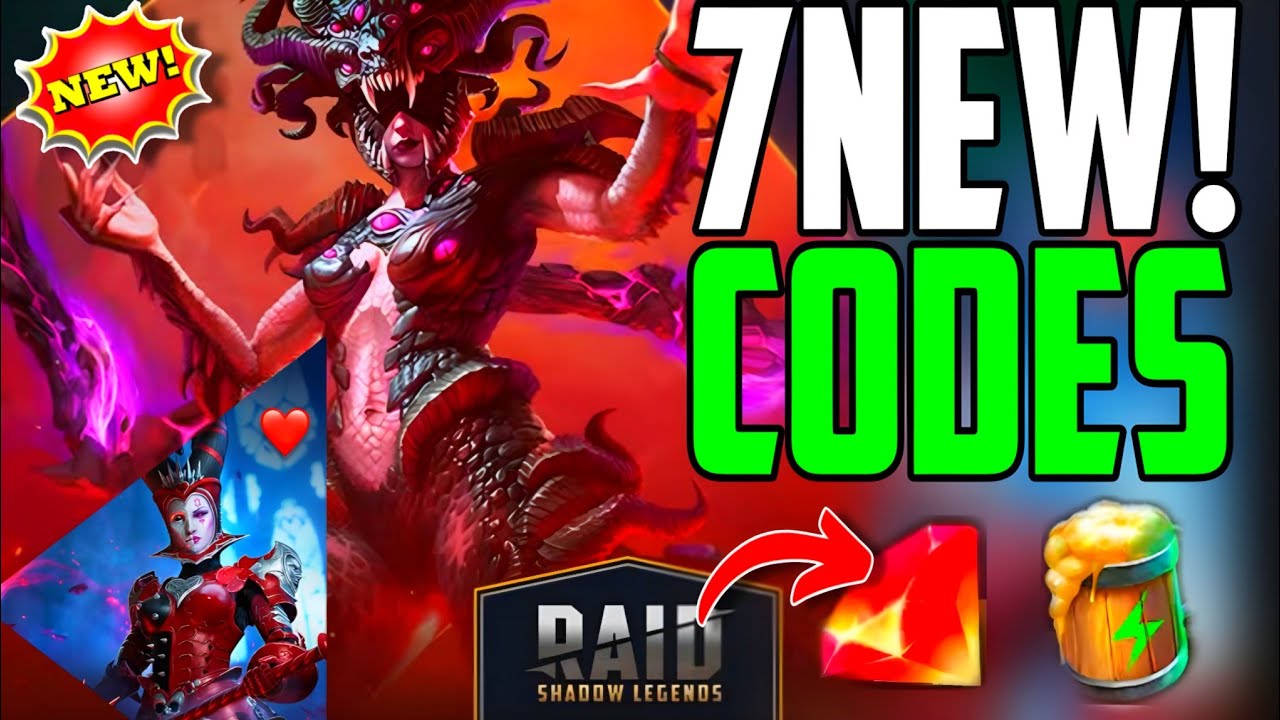 June 💥 Special ⚠️RAID SHADOW LEGENDS PROMO CODES - RAID SHADOW LEGENDS ...