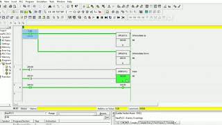 CX - Programmer. Interlock / DIFU & DIFD / KEEP / Timer / Counter