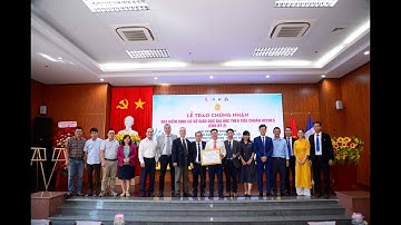 [BKĐN] Bách khoa Đà Nẵng đạt chứng nhận kiểm định CSGDĐH (chu kỳ 2) theo tiêu chuẩn HCERES