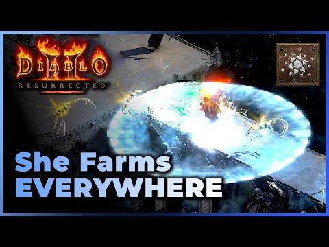 So comfortable to play! Frost Nova Sorc SHATTERS the game - it's actually good! Diablo 2 Resurrected