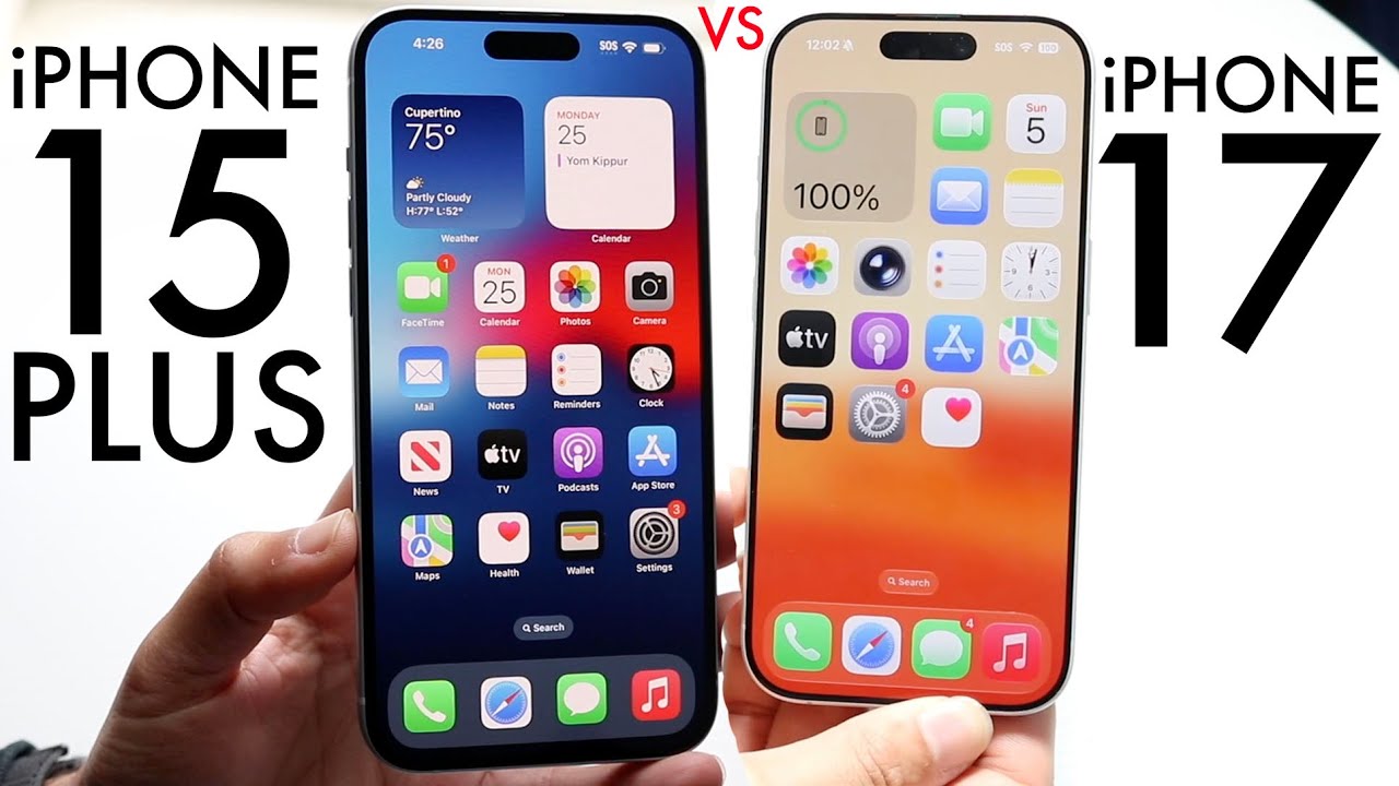 iPhone 17 против iPhone 15 Plus! (Сравнение) (Обзор)