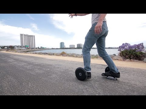 2017 Fun, Fast, Foldable, Futuristic Electric Skates - Blizwheel