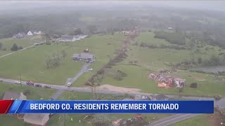 Bedford County residents remember tornado a year later