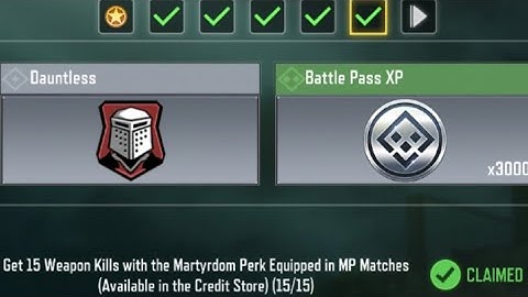 Call Of Duty Mobile Get 15 Weapon Kills with the Martyrdom Perk Equipped in MP Matches