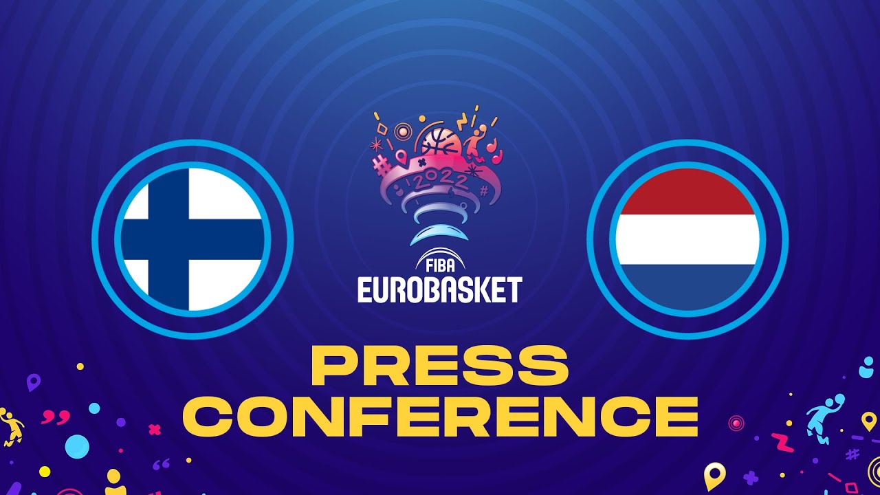 Finland v Netherlands - Press Conference - FIBA EuroBasket 2022