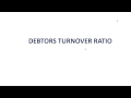 Creditors (Accounts Payable) Turnover Ratio  Explained with Example