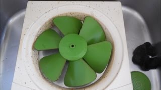 ベトベト換気扇の掃除は重曹とセスキ炭酸ソーダで簡単 Youtube