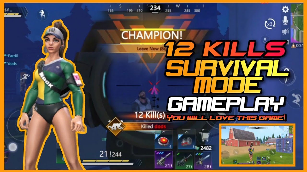 OMEGA LEGENDS | SURVIVAL MODE (GAMEPLAY)