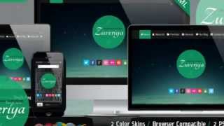 Zuveriya Responsive Single Page HTML5 Template + Download Zuveriya Responsive Single Page HTML5 Template + Download
