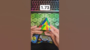 Pyraminx Solve of the Day 8/11 - 1.73 #pyraminx #rubikscube #cubing #speedcubing #puzzle #shorts