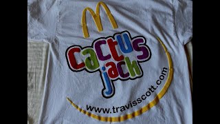 Travis Scott Cactus Jack McDonalds Smile T-Shirt