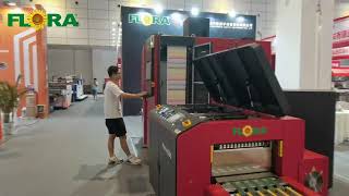 FLORA 1200dpi POD Digital Inkjet Solution makes its debut at the Shandong  Printing Exhibition