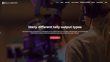 Tally Arbiter 1.5: support for VideoHub, VMix emulation, linked sources, new tally clients and more.