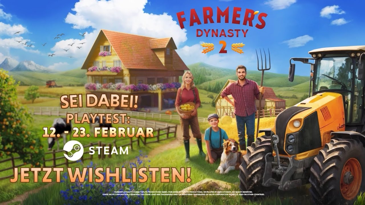 Farmers Dynasty 2 Playtest Gameplay Reparatur Gewächshaus + Silo
