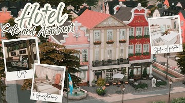 Boutique Hotel | Sims 4 Speed Build