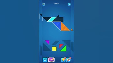 Tangram Level9 #tangram #puzzlegame #shorts