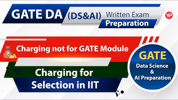 YourPedia GATE DA module is selection module, its not limited to preparation | GATE 2024 preparation