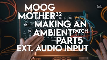 Moog Mother-32 Ambient Patch almost Granular or Bitcrusher effect - Part 5 | KadDemo #11