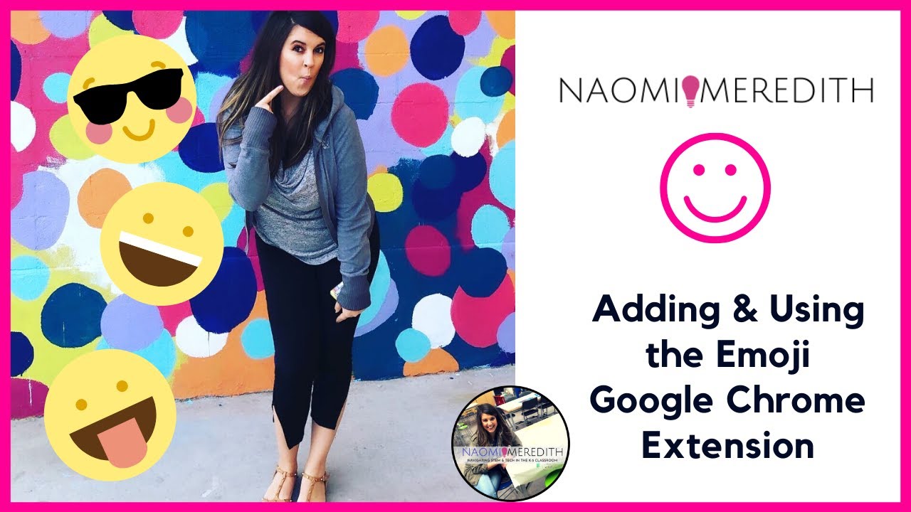 How to Add & Use the Emoji Google Extension YouTube