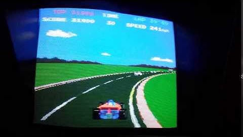 Pole Position game play by Richie Knucklez.