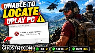 Ghost recon wildlands unable to locate uplay PC fix