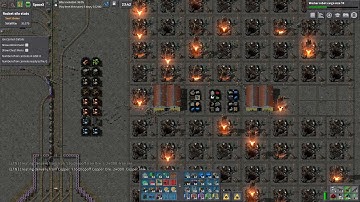 Factorio 1,4 rps - 412 Rockets in 5 Minutes