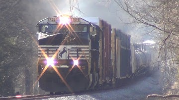 NS Mixed Manifest - Lead NS 7534 (ES40DC) & NS 9519 (C40-9W)