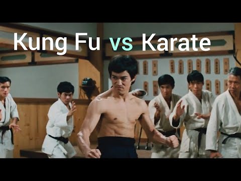 Bruce Lee vs 30 Karate Warrior