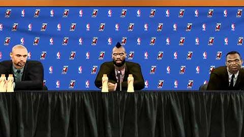 NBA 2K11 My Player PC - End of 1st Half of Season Interview (Arrogant)