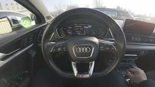 AUDI SQ5 II (2017-2020) – How to Enable Central Locking Fold Mirrors