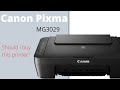 Canon Pixma MG3029 Inkjet printer review