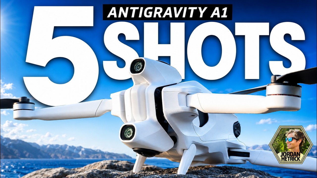 5 Insane 360 Drone Shots — AntiGravity A1 Drone