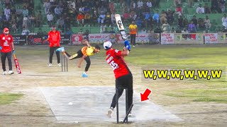 Khuram Rabada VS Tamour Mirza , Fahad Mian Channu , Chota Vicky - What A Great Bowling